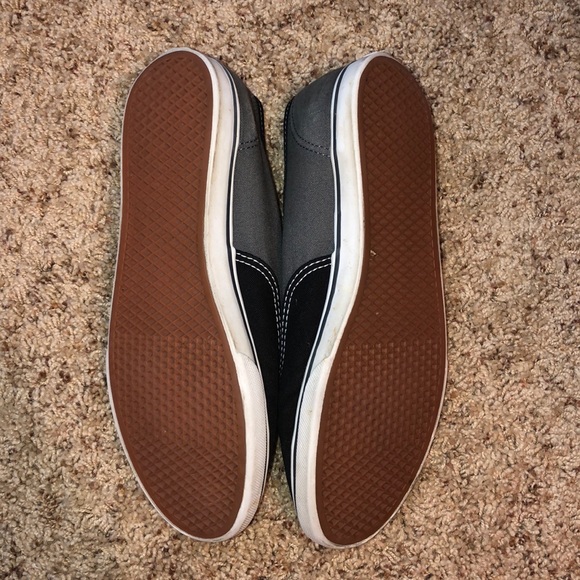 Black/Grey Vans - Picture 4 of 4